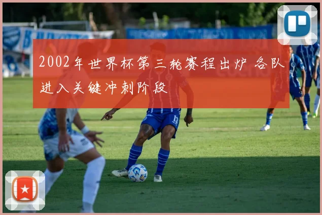 2002年世界杯第三轮赛程出炉 各队进入关键冲刺阶段